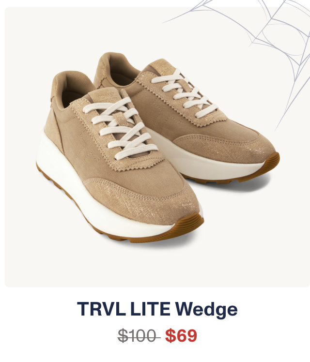 TRVL Lite Wedge Sneaker