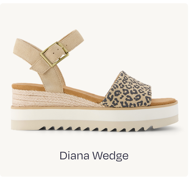 Diana Wedge Sandal