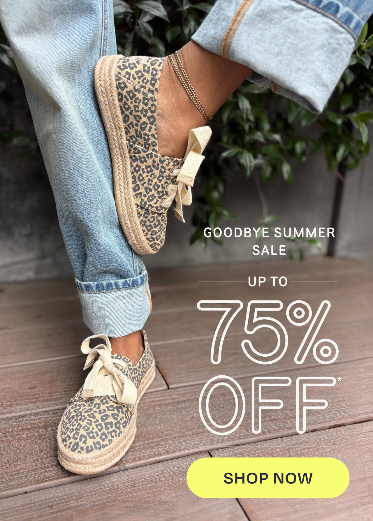 Goodbye Summer Sale