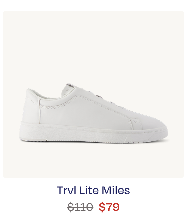 TRVL Lite Miles Lace-Up Sneaker