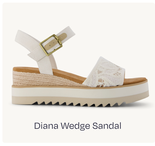 Diana Wedge Sandal