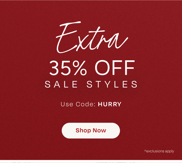 Extra 35% Off Sale Styles