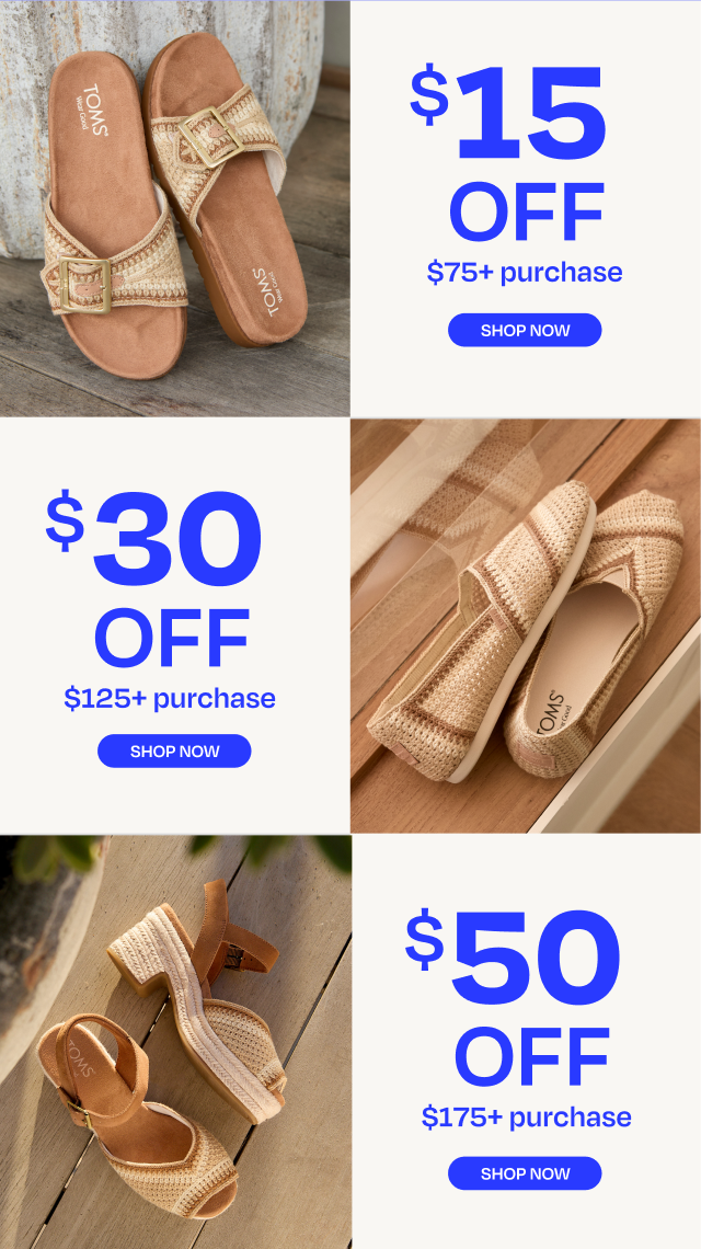 More Shoes, More Savings