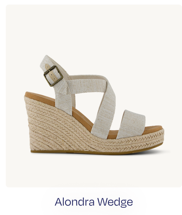 Alondra Wedge Sandal