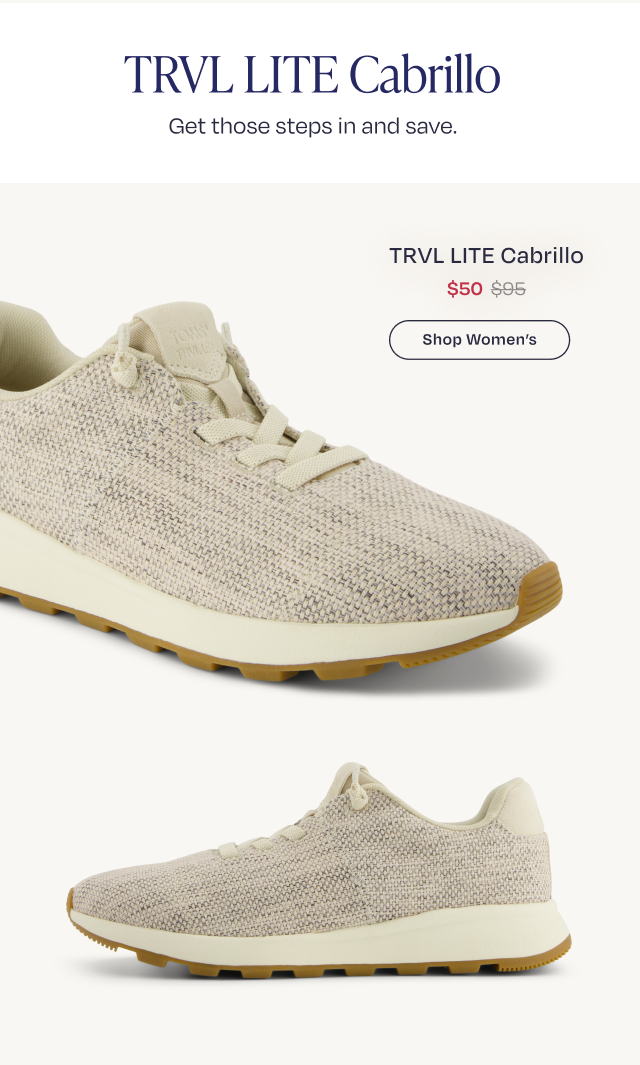 TRVL LITE Cabrillo Sneaker