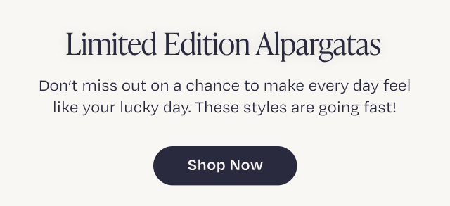 Limited Edition Alpargatas
