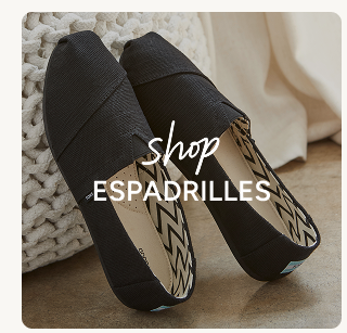 Shop Espadrilles - Button