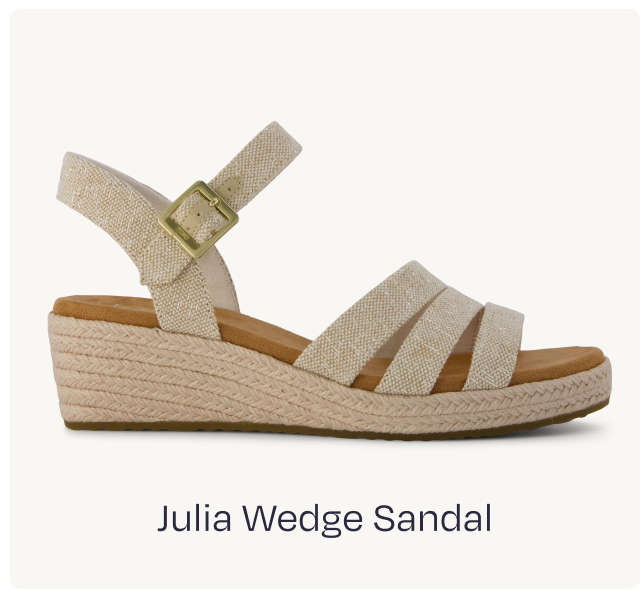 Julia Wedge Sandal