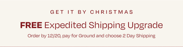 Free Expedited Shipping Upgrade - Image