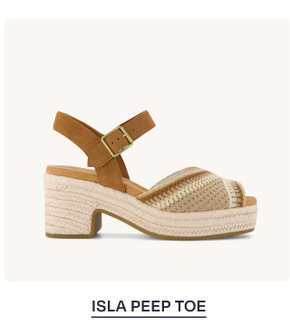 Isla Peep Toe Heeled Sandal