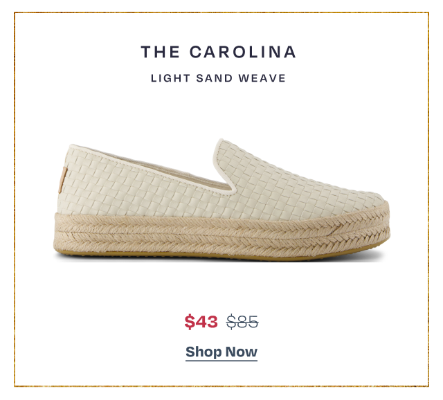 Carolina Espadrille