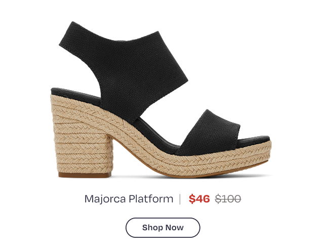 Majorca Rope Platform Sandal