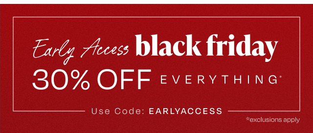 Early Access Black Friday - Image