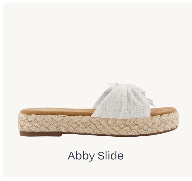 Abby Slide Flatform Espadrille Sandal