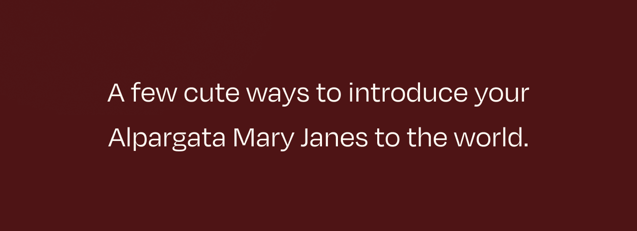 Alpargata Mary Jane