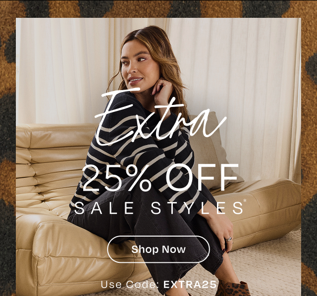 Extra 25% Off Sale Styles - Image
