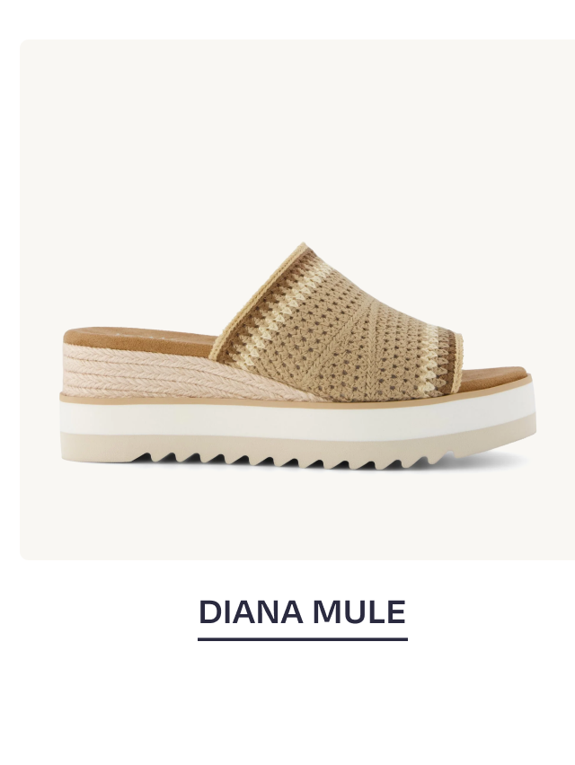 Diana Mule Wedge Sandal