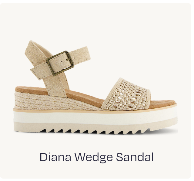 Diana Wedge Sandal