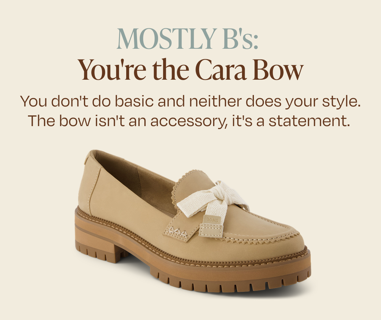Cara Bow Loafer