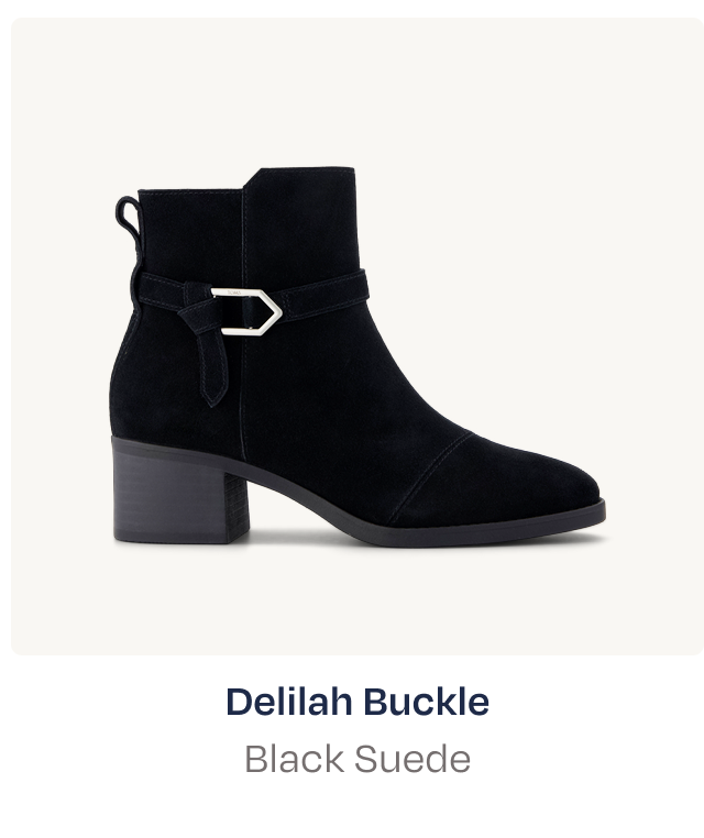 Delilah Buckle Ankle Boot