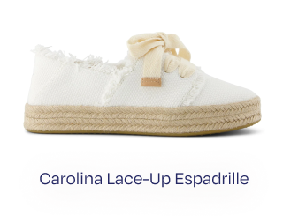 Carolina Lace-Up Espadrille