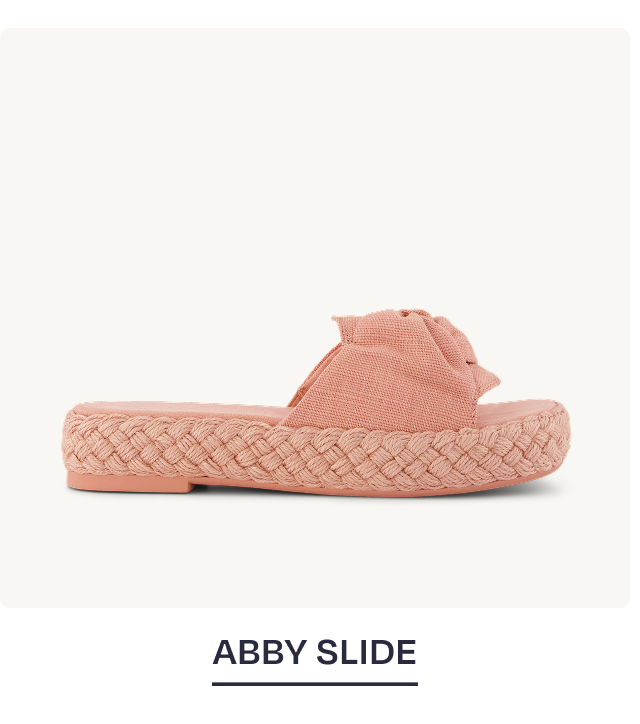 Abby Slide Flatform Espadrille Sandal