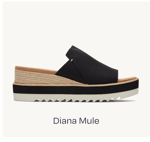 Diana Mule Wedge Sandal