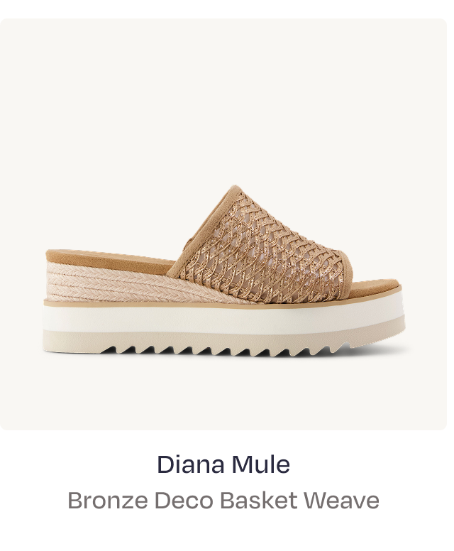 Diana Mule Wedge Sandal