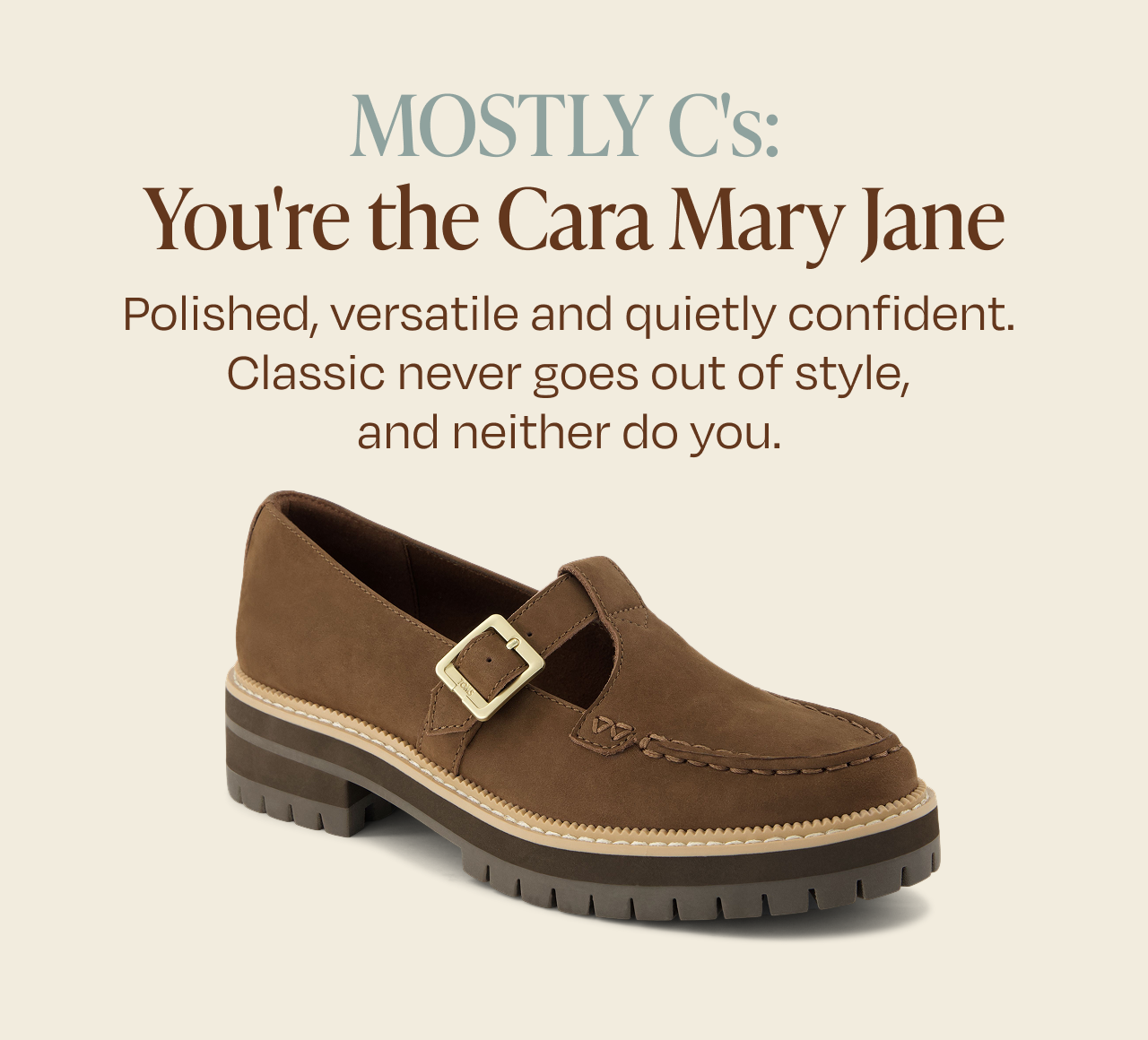 Cara Mary Jane Loafer
