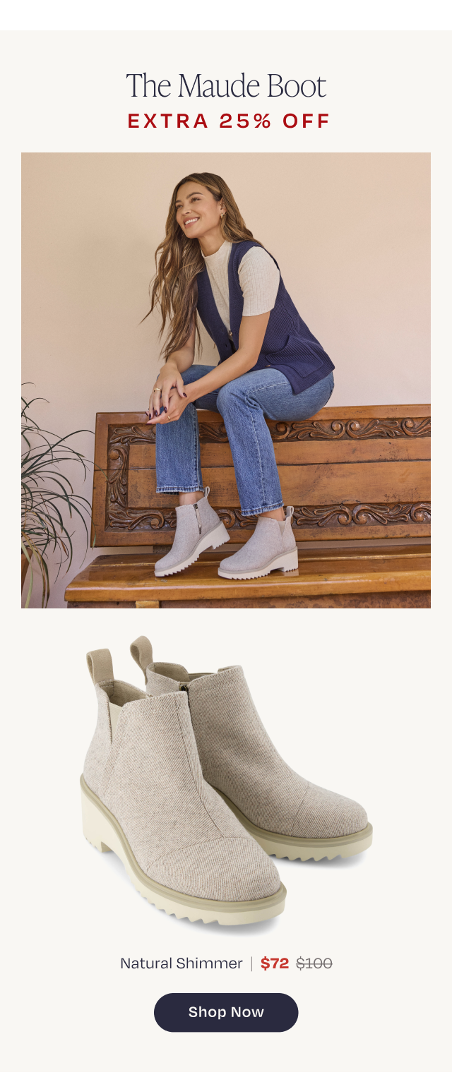 Maude Wedge Boot  - Image