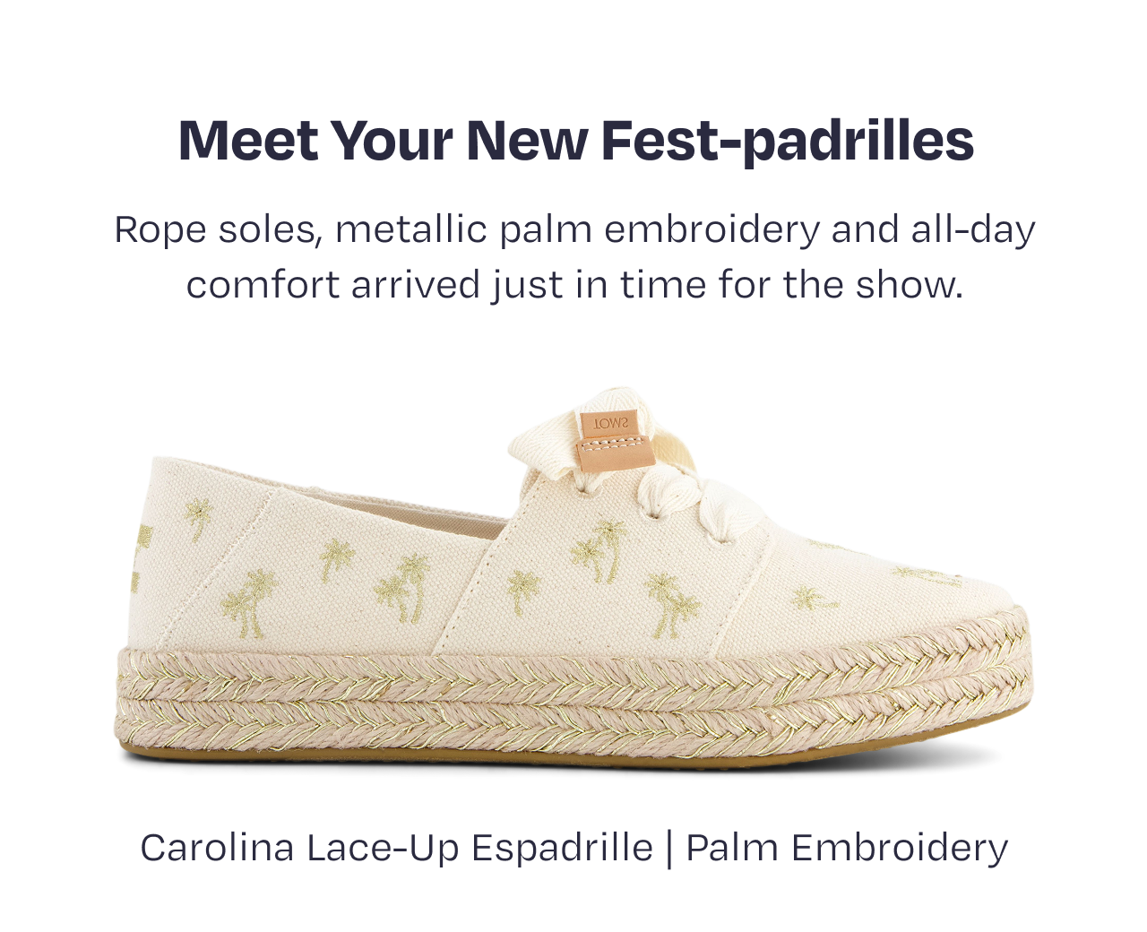 Carolina Lace-Up Espadrille