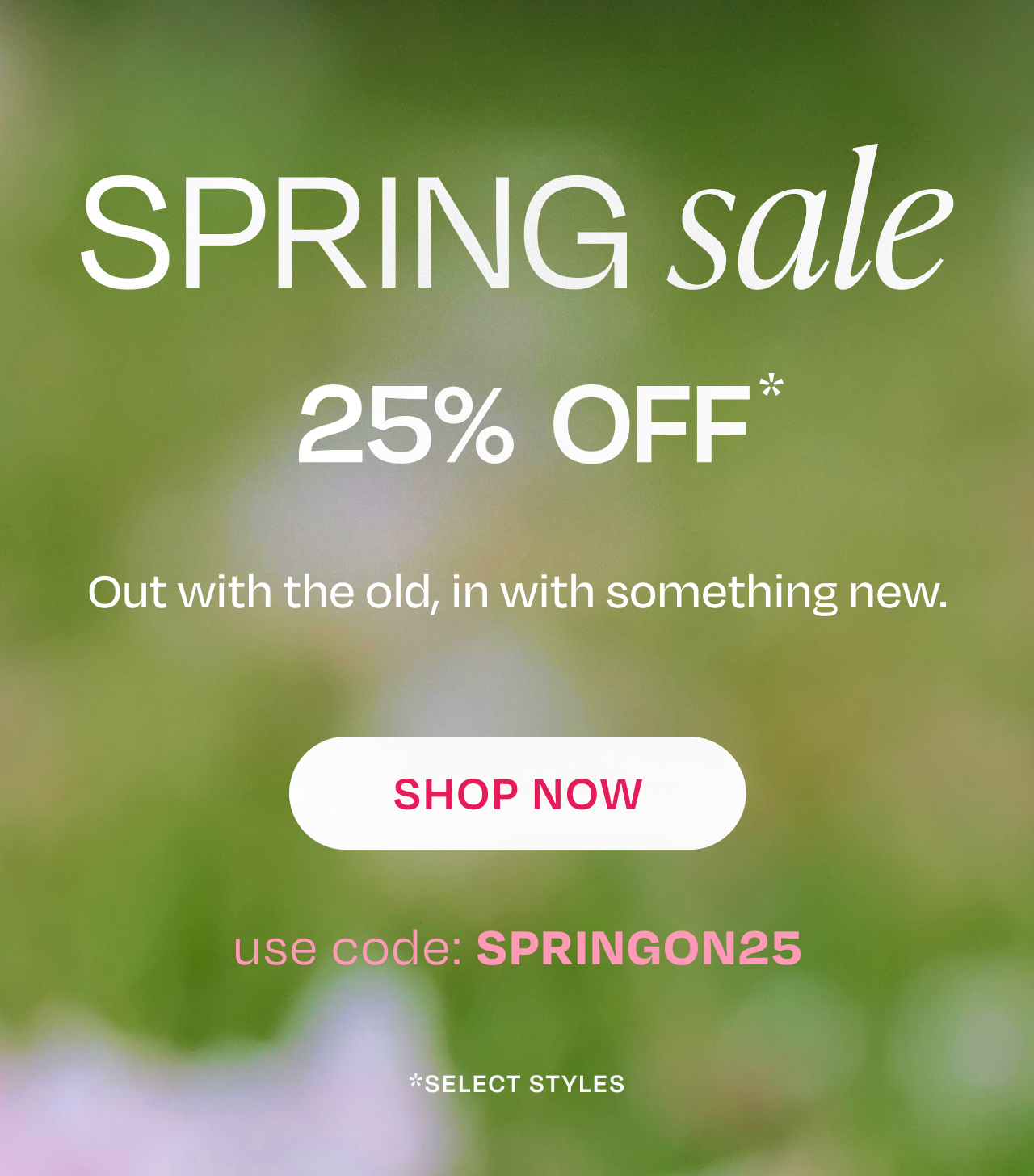 Spring Sale