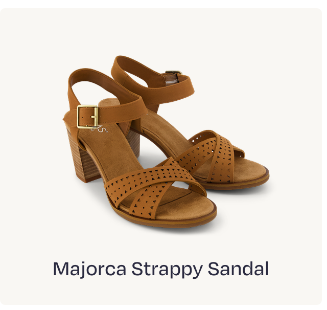 Majorca Strappy Heeled Sandal