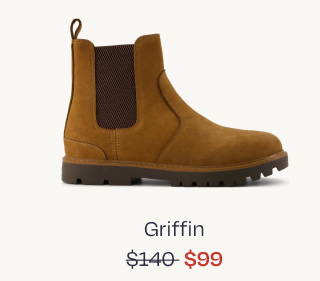 Griffin Brown Water Resistant Leather Boot - Image