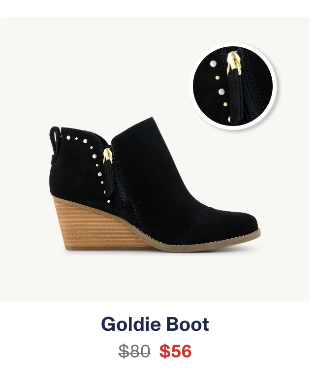 Goldie Wedge Ankle Bootie