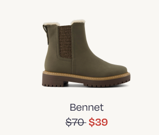 Youth Bennet Olive Faux Fur Leather Kids Boot- Image