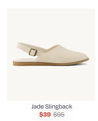 Jade Slingback Flat