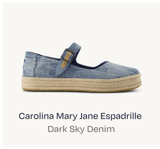 Carolina Mary Jane Espadrille