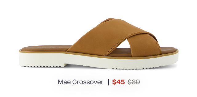 Mae Crossover Slide Sandal