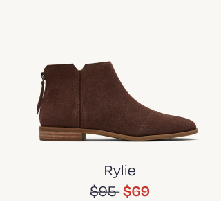 Rylie Dark Brown Suede Boot - Image