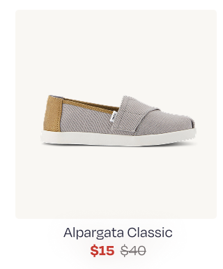 Alpargata Classic Kids Shoe