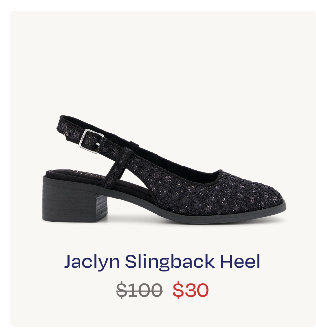 Jaclyn Slingback Heel