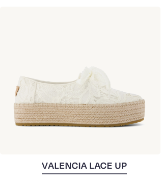 Valencia Lace-Up Platform Espadrille