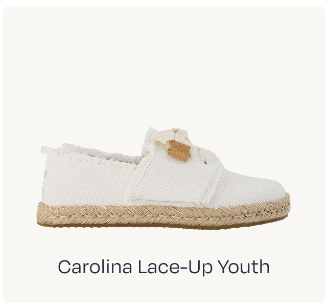 Carolina Lace-Up Kids Espadrille