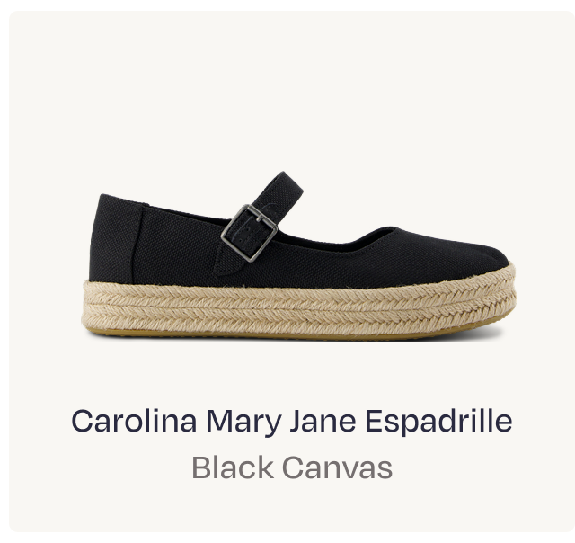 Carolina Mary Jane Espadrille