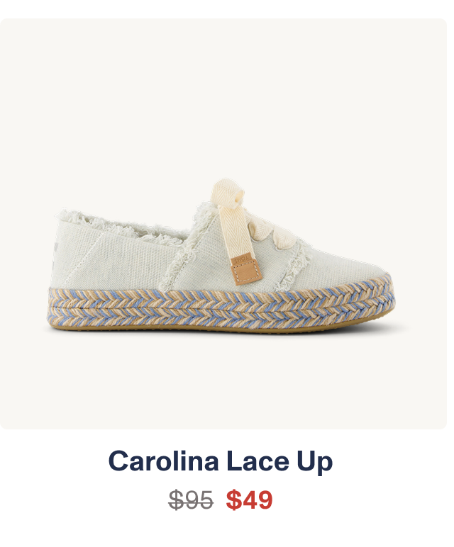 Carolina Lace-Up Espadrille