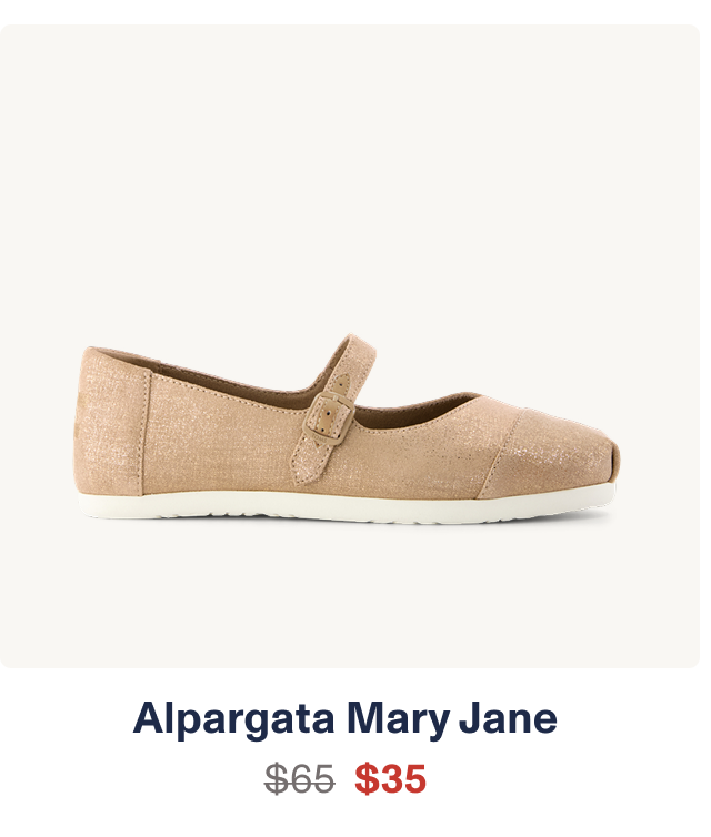 Alpargata Mary Jane