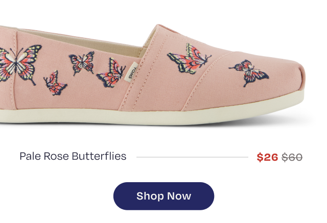 Pale Rose Butterflies