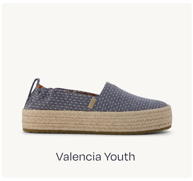 Valencia Platform Kids Espadrille