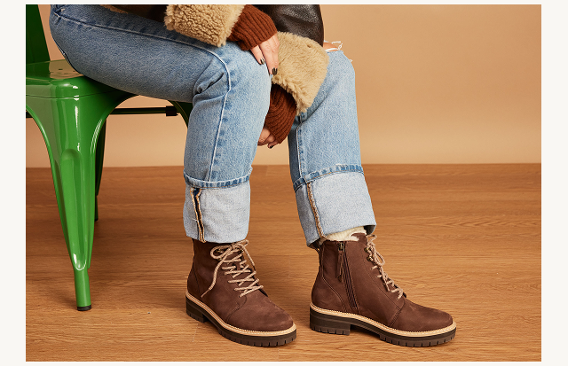 Wylder Dark Brown Faux Fur Water Resistant Leather Boot - Image